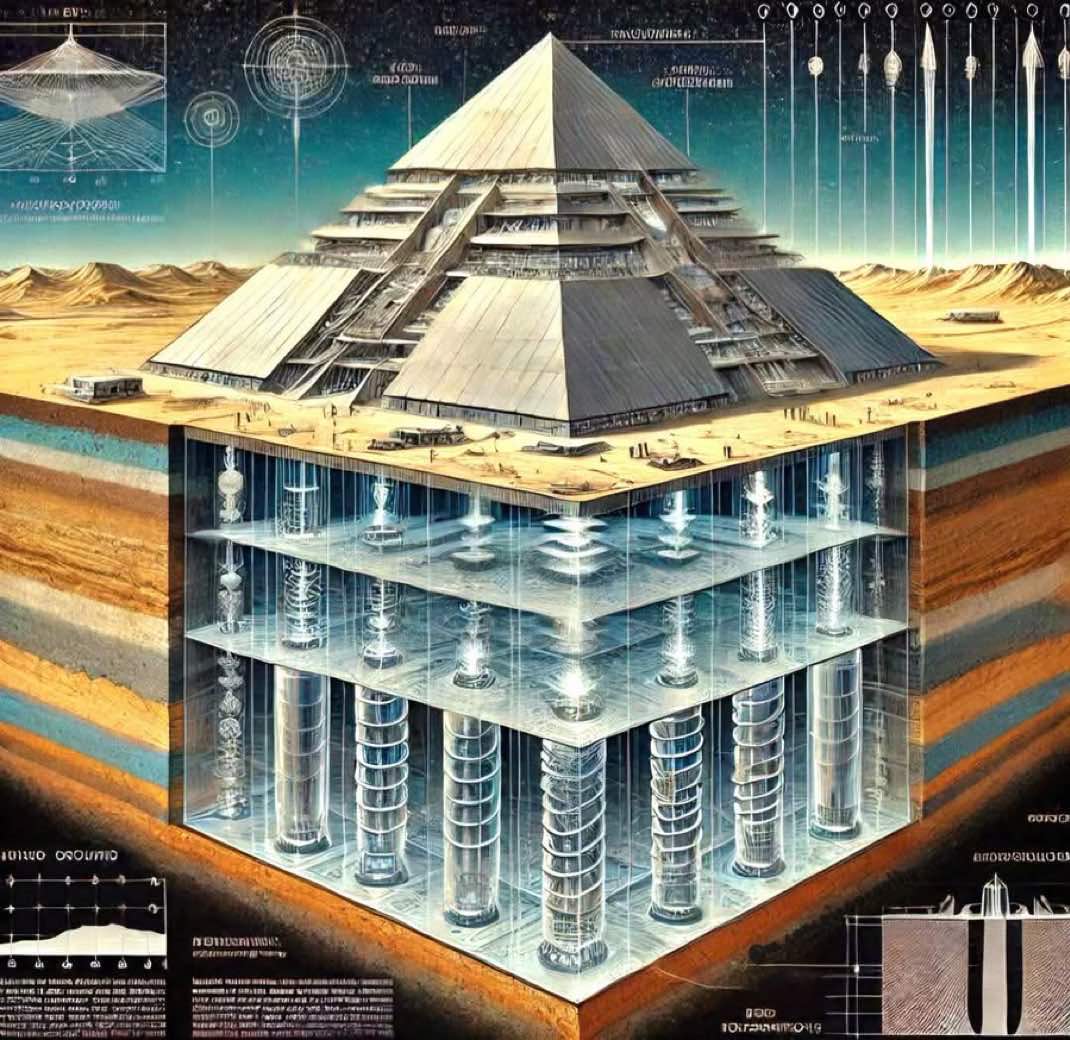 Révélation Archéologique Controverseuse : Un Vaste Réseau Souterrain Sous les Pyramides de Gizeh ?
