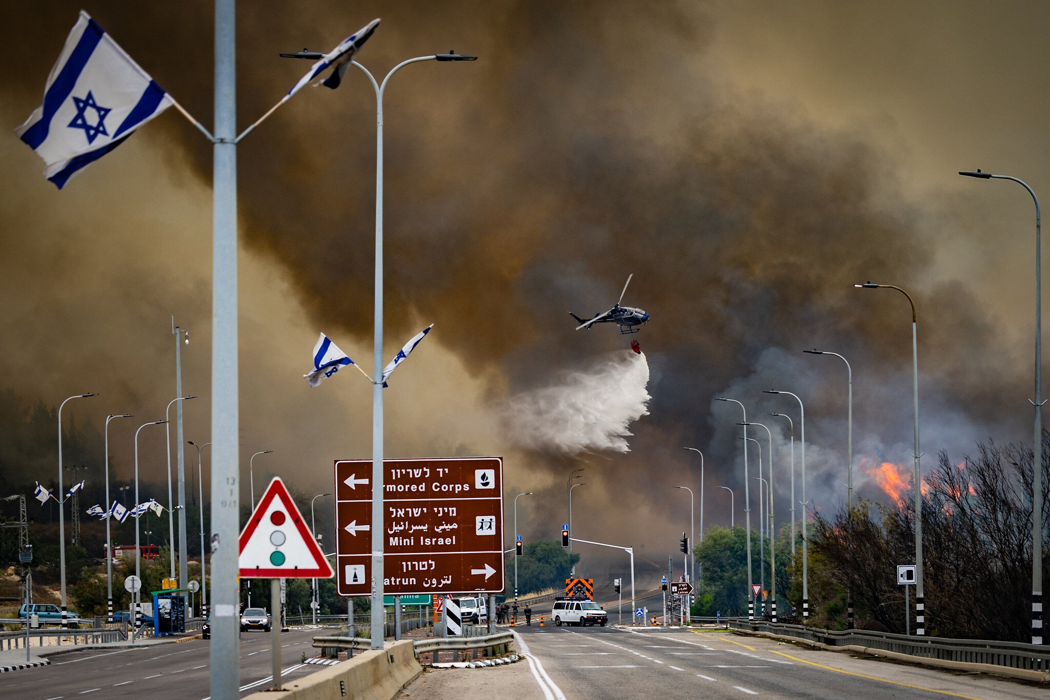Grave incendie en Israël : Des dizaines de milliers d’hectares ravagés et des centaines d’évacuations