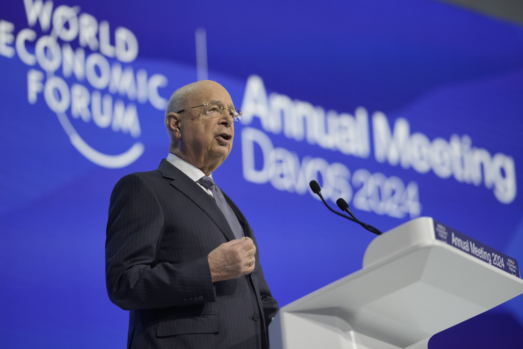Klaus Schwab Va Cesser Son Mandat de Président du Forum Économique Mondial (WEF)