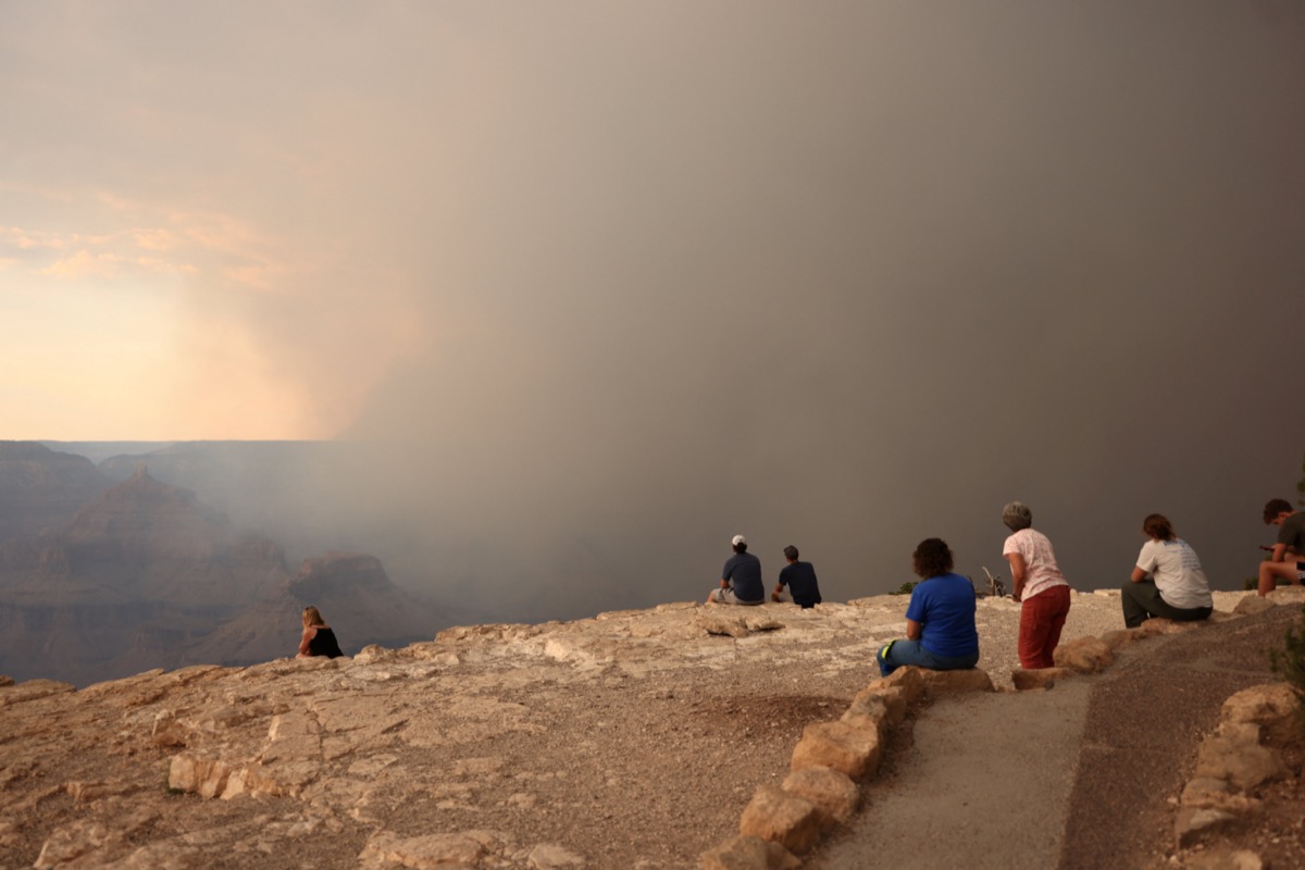 La catastrophe du feu de Dragon Bravo détruit le Grand Canyon